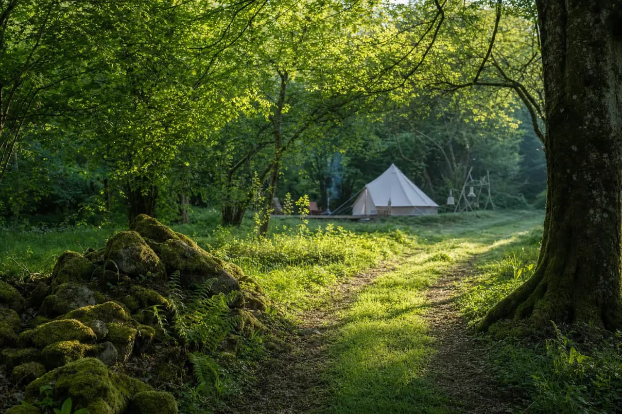 Glamping and Camping: Using Your Land for Tourism Income