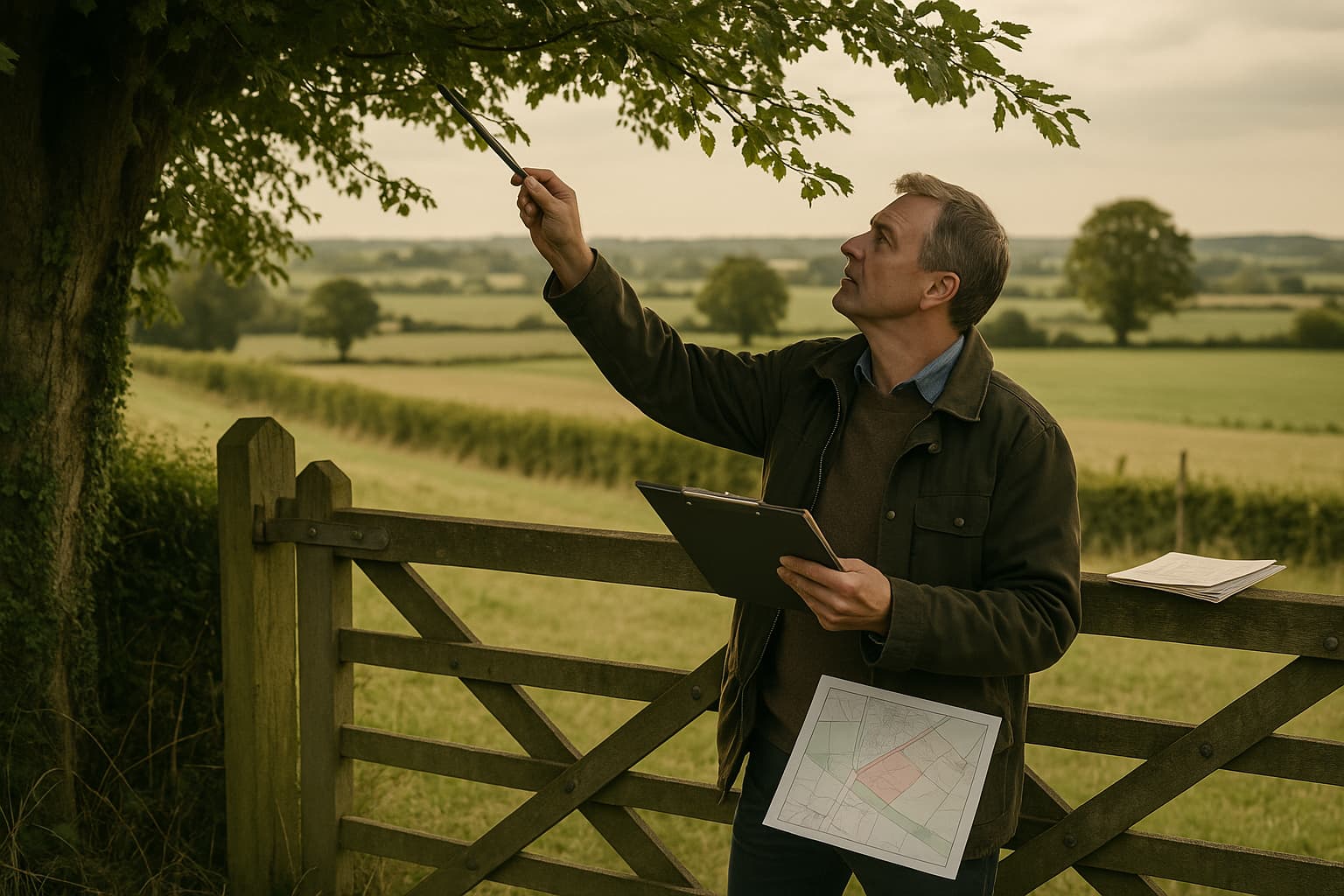How to Check for Overhanging Branches and Encroachment Before Buying Land in the UK