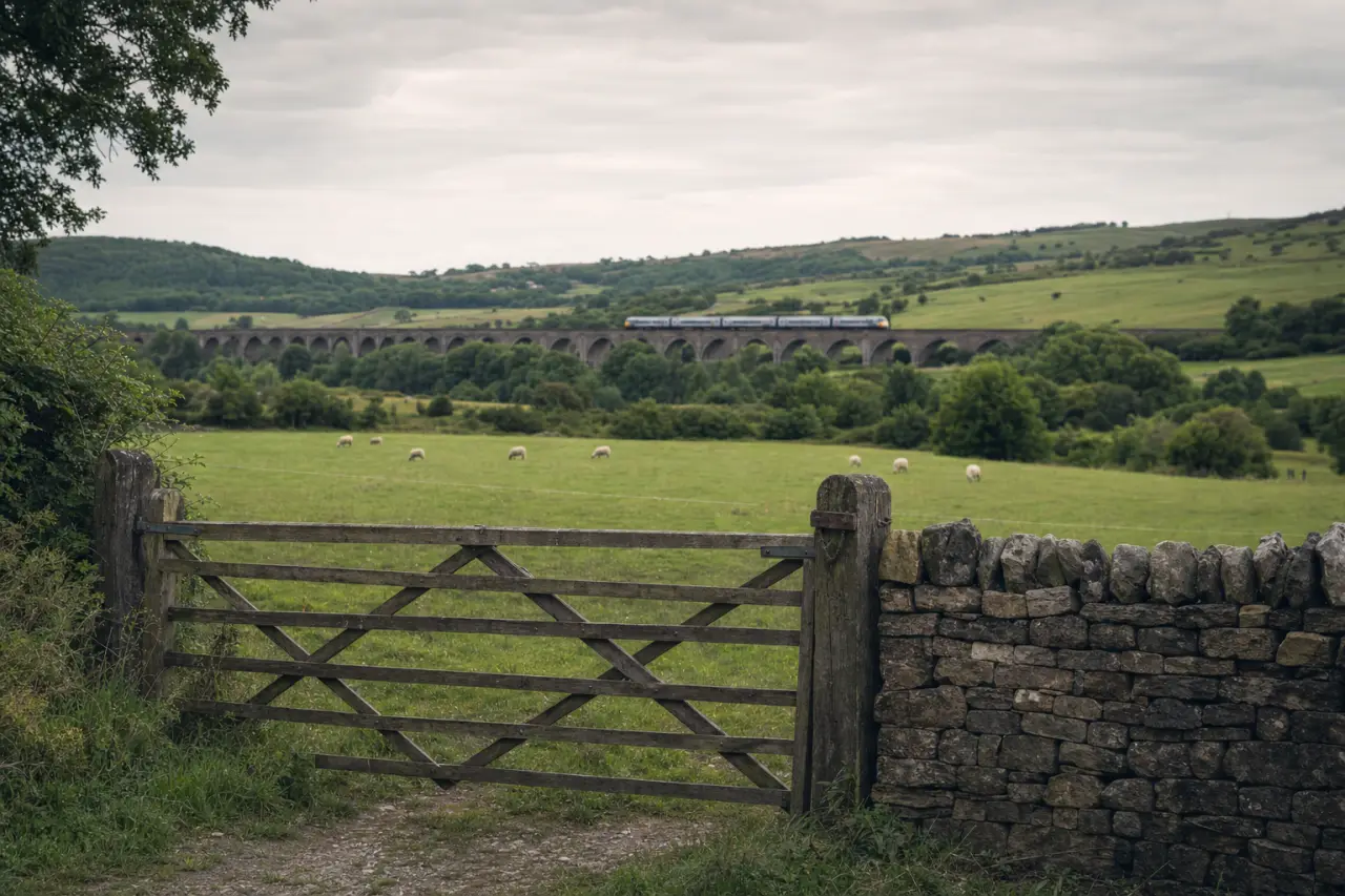 How to Check for Overhead Train Lines and Railway Infrastructure Before Buying Land in the UK