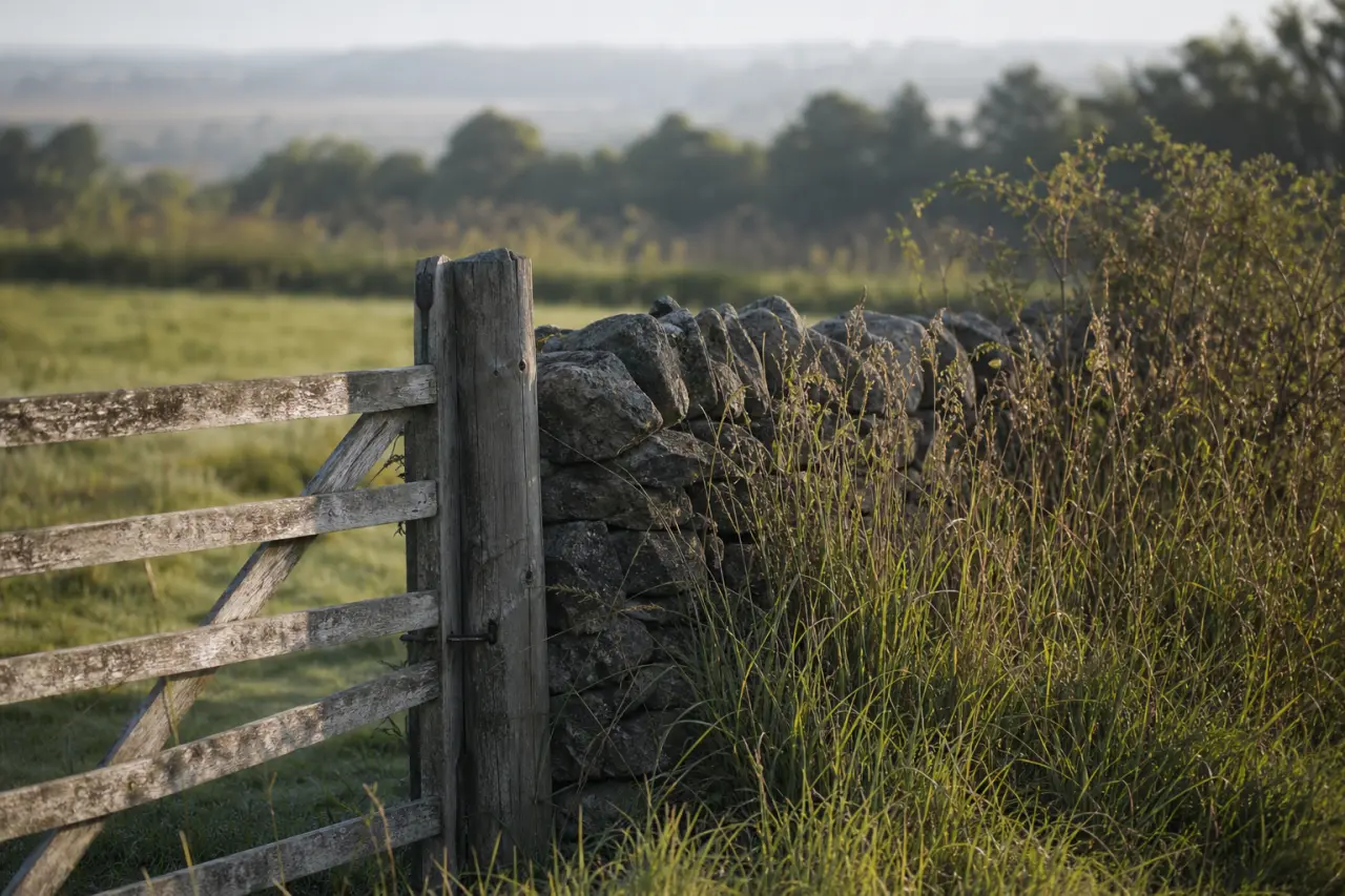 Field boundary in Bedfordshire