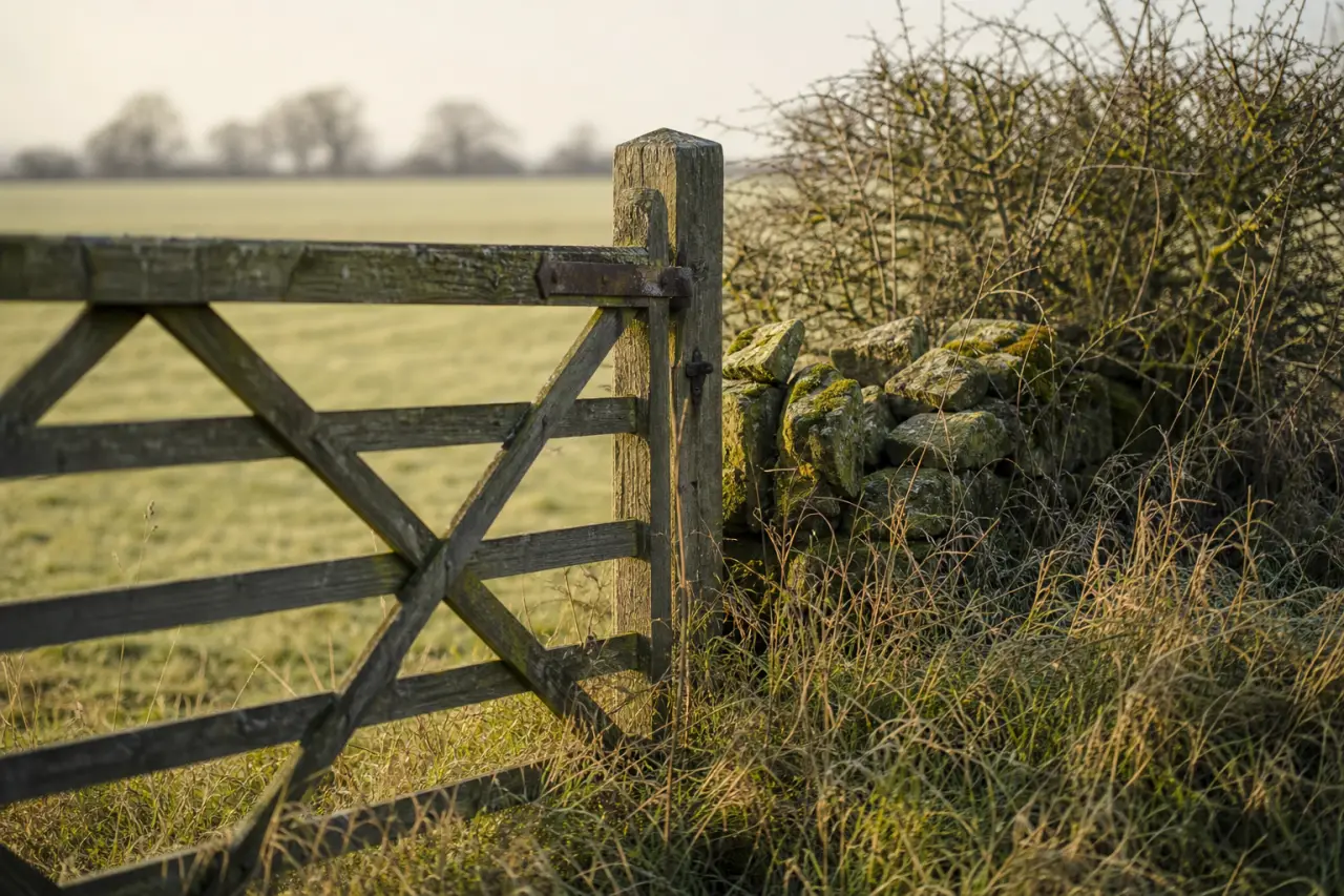 Field boundary in Essex