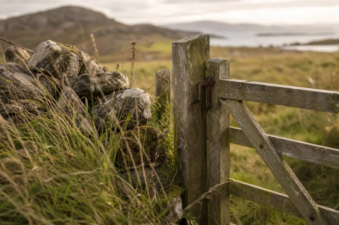 Field boundary in Na h-Eileanan Siar