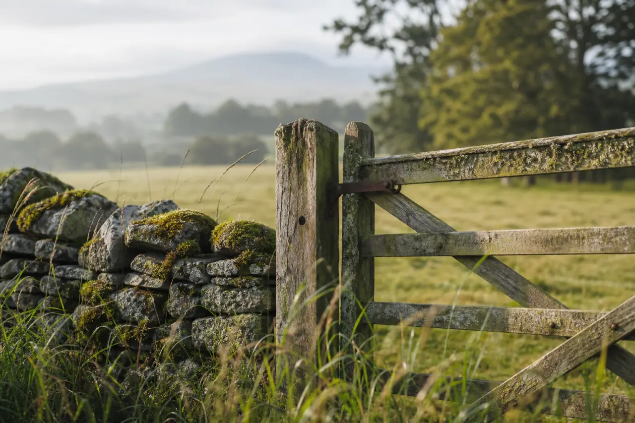 Field boundary in Perth and Kinross