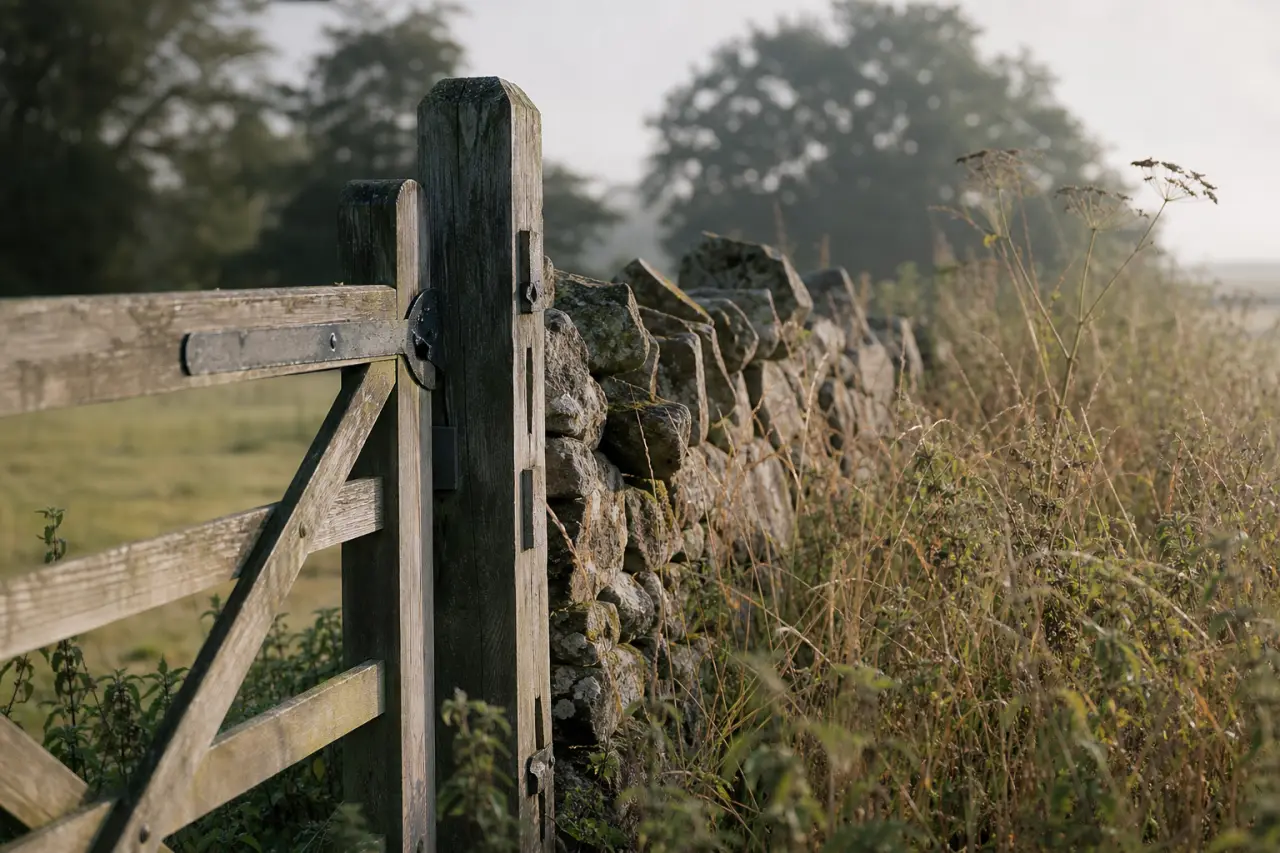 Field boundary in Suffolk